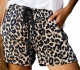 Women's Loose Fit Shorts Elastic Waist Summer Beach Short with Pockets