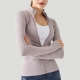 Seamless Yoga Wear Slim Long-sleeve Zipper Sports Jacket 