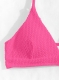2-Pieces Knitted Halterneck Bikini Set