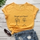 Women Casual Letter Printed T-Shirts I HAVE GOT YOUR BACK