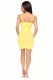 Sexy Summer Sleeveless Solid Color Suspender Dress Double Straps Mini Dress